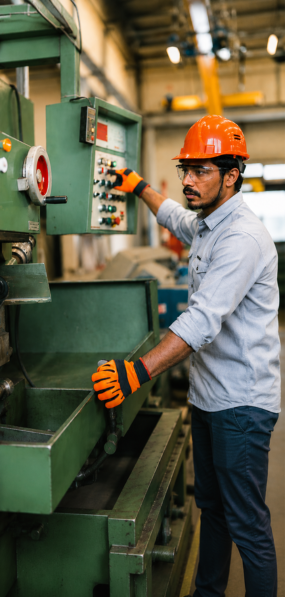 Steel casting facilities